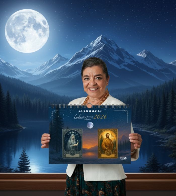 Yinnay Lotus creadora del LotusMOON calendar